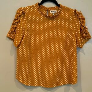 Monteau LA Polka Dot Blouse